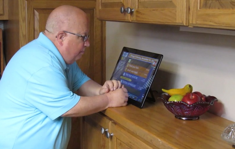 A man using TULA Device