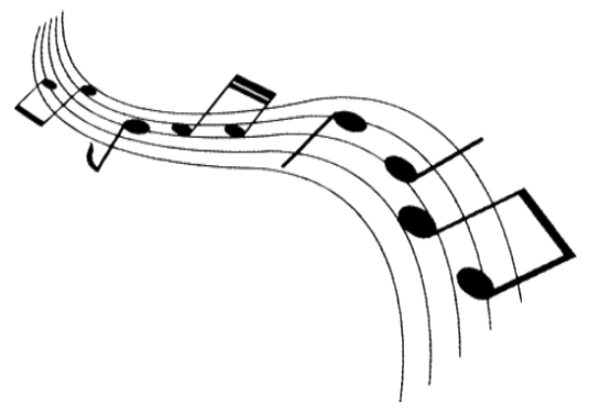 Black musical Notes