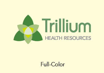 Trillium Logo on a yellow background