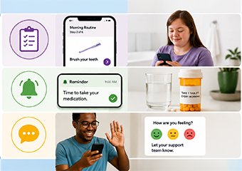 A image showing how the digital literacy used in everyday routine